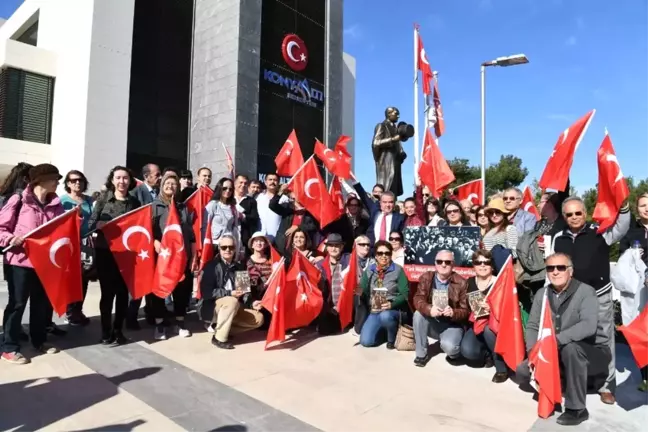 Atatürk'ün Antalya'ya Gelişinin 87. Yıl Dönümü Kutlandı