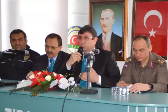 Bafra'da Güvenlik Toplantısı Yapıldı