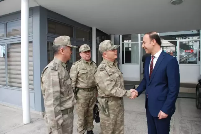 Jandarma Lojistik Komutanı Tümgeneral Ali Özkara'dan Vali Erin'e Ziyaret