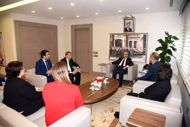Çuder ve İl Tüketici Hakem Heyeti Vali Demirtaş'ı Ziyaret Etti