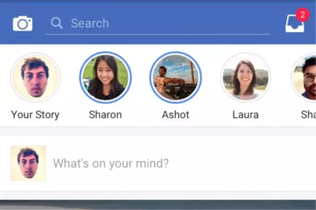Facebook'a Hikayeler Özelliği Geldi