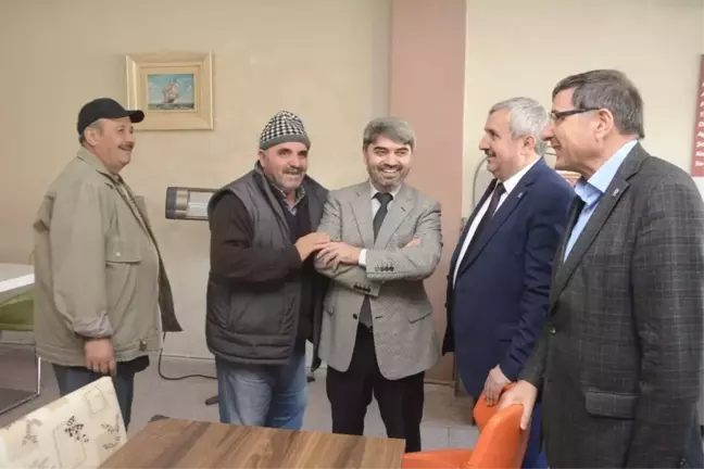 Başkan Baran ve Milletvekili Şeker, 'Evet' İçin Destek İstedi