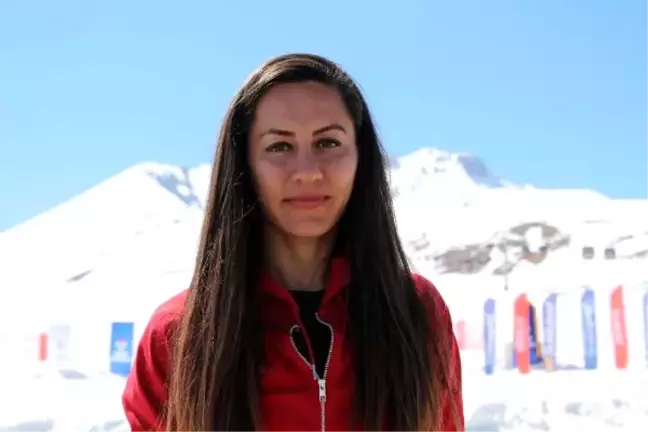 Milli Atlet Aslı Çakır, Erciyes'te Form Tutuyor