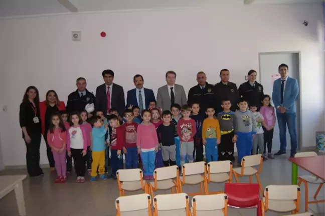Malkara'da Anaokulu Öğrencilerine Trafik Eğitimi