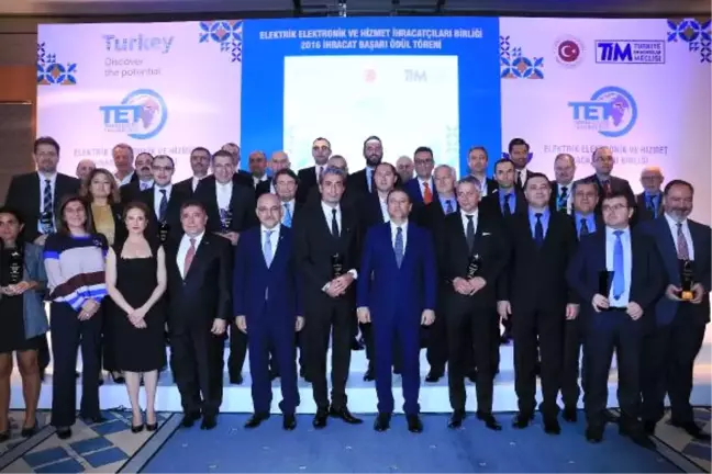 Elektrik ve Elektronikte İhracat Şampiyonları Ödüllerini Aldı