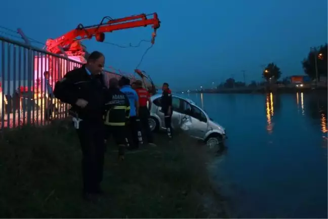 Sulama Kanalına Uçan Otomobilin Sürücüsü Öldü