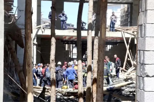 Cami İnşaatı Çöktü 3 Ölü, 3 Yaralı (2)
