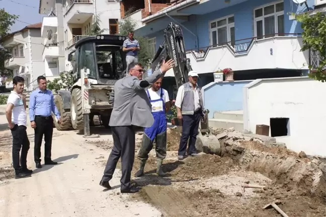 Vezirhan'da Elektrik Hatları Yer Altına Alınıyor