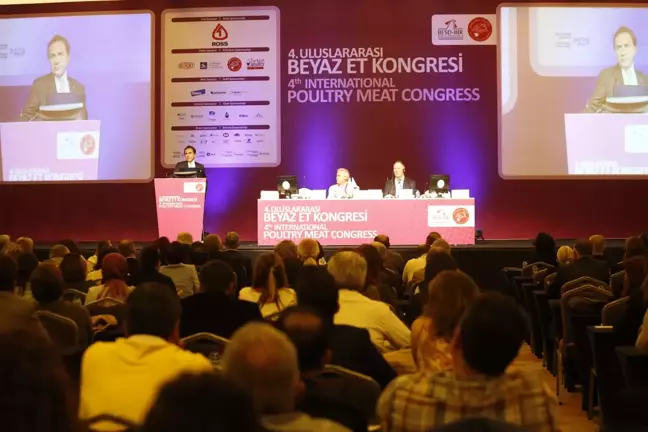 4. Uluslararası Beyaz Et Kongresi'nde Açıkladı