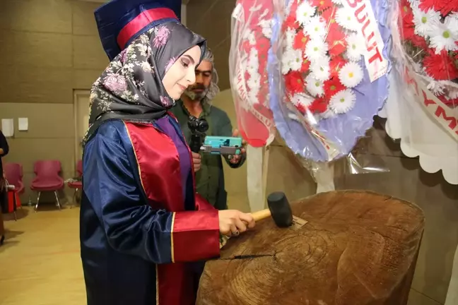Aşık Veysel Myo'da Mezuniyet Heyecanı