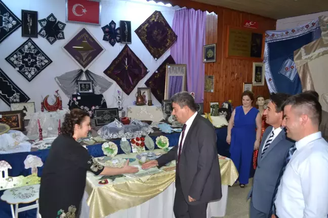 Keşan'da Halk Eğitim Merkezi Yıl Sonu Sergisi