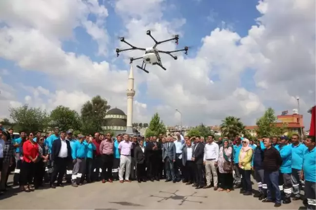 Adana'da Sivrisinekle Mücadelede İha Dönemi