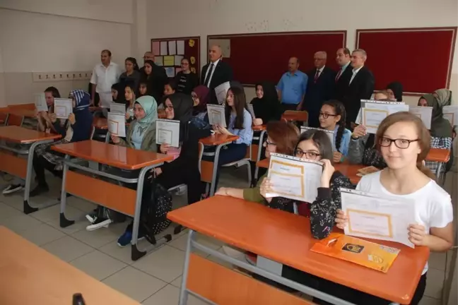 Çorlu'da Karne Töreni - Çorlu Kaymakamı Levent Kılıç,