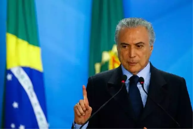 Brezilya'da Mahkeme Devlet Başkanı Temer'in Lehine Karar Verdi