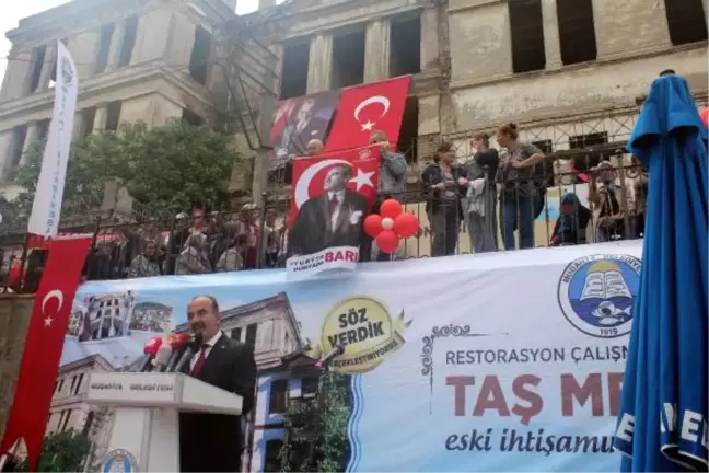 Tirilye Taş Mektep'te Restorasyon Çalışmaları Başladı