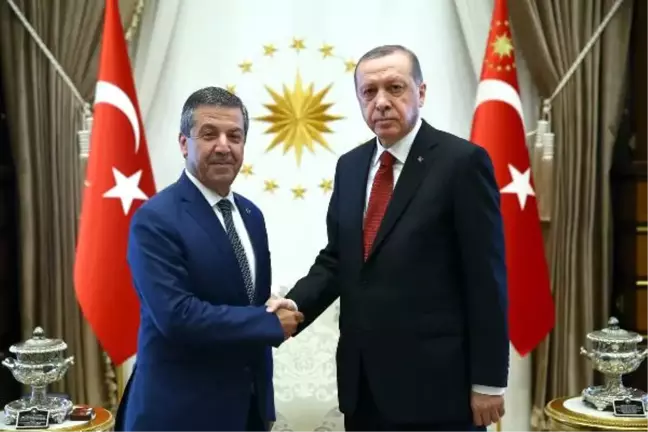 Cumhurbaşkanı Erdoğan, KKTC Dışişleri Bakanı Ertuğruloğlu'nu Kabul Etti