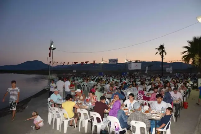 Köyceğiz'de 3 Bin Kişi 'Gönül' Sofrasında Buluştu
