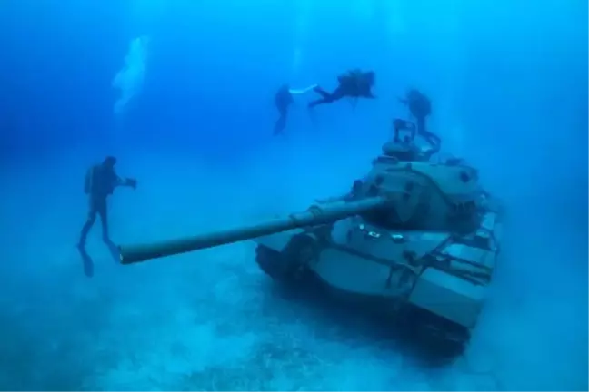 Kaş'ta Dört Mevsim Dalış İçin Kollar Sıvandı