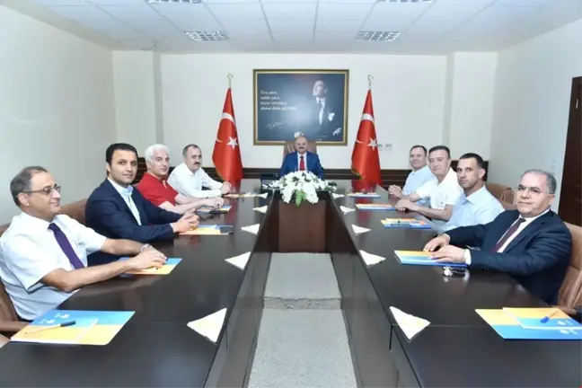 Mtso Yönetiminden Vali Çakacak'a Veda Ziyareti