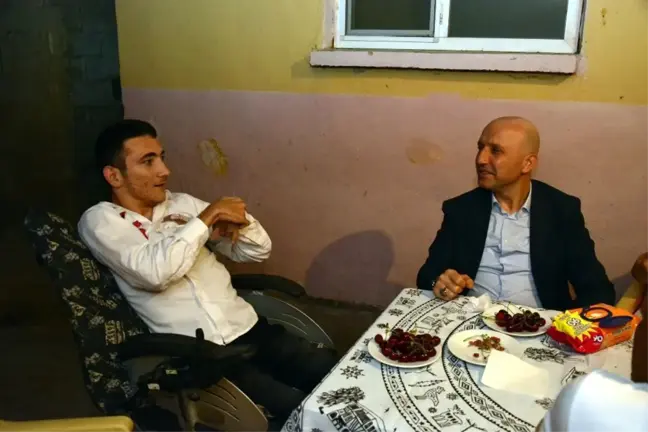 Engelli Mert Can'ın Hedefi Üniversite