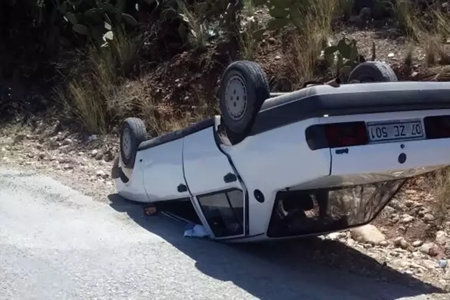 Antalya'da Trafik Kazası: 1 Yaralı