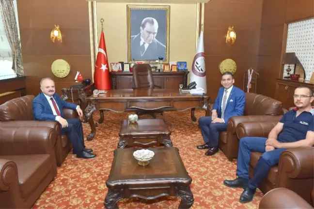 Vali Çakacak, Baro Başkanına ve Tarsus'a Veda Etti