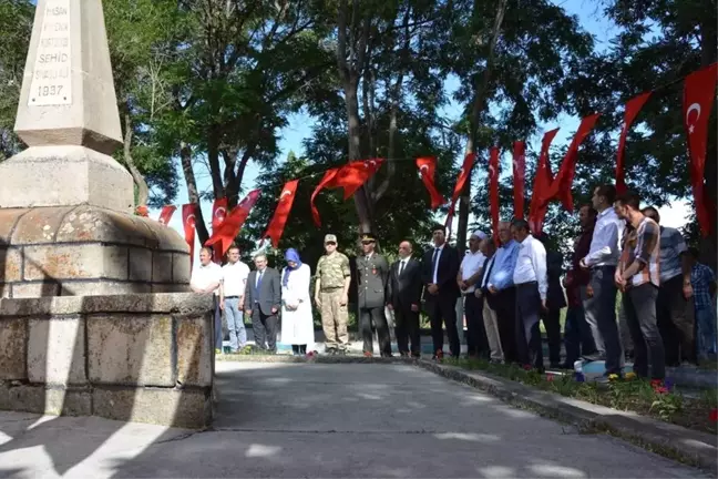 Pasinler Protokolünden Şehitliğe Ziyaret
