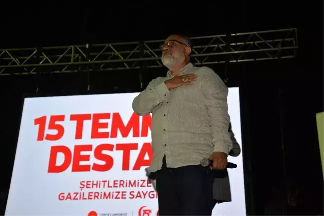 Diriliş Ertuğrul'un Deli Demir'i Bilecik'te15 Temmuz'u Anlattı
