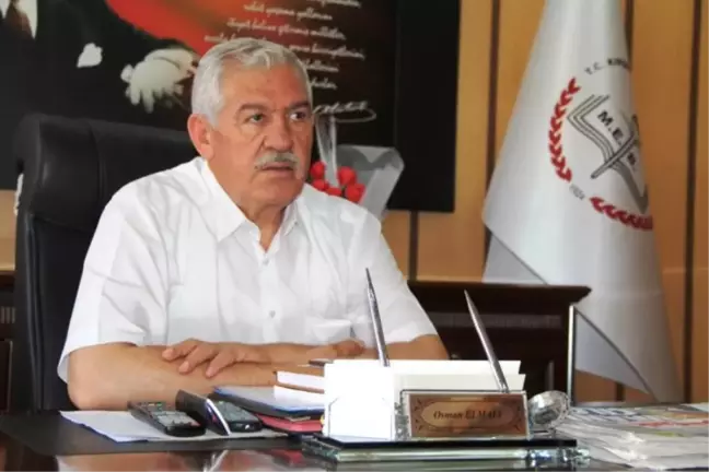 İl Milli Eğitim Müdürü Elmalı'dan