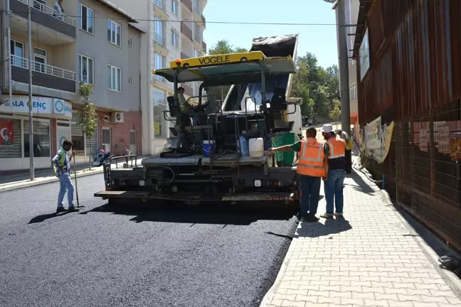 İpsala'da Yol Yapım Çalışmaları