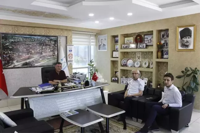 Başkan Özkaraman ve Başkan Duymuş Bir Araya Geldi