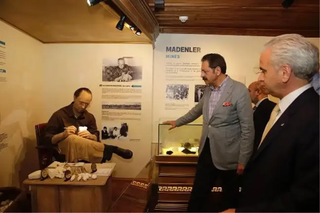Hisarcıklıoğlu, Eskişehir Ticaret ve Sanayi Müzesi'ni Gezdi (2)