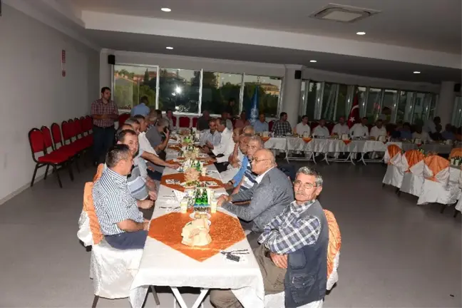Kaymakam Bilgin'e Veda Yemeği Düzenlendi