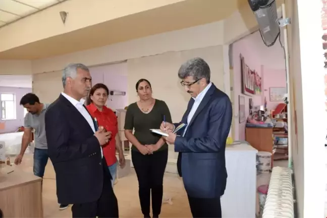 Vali Bilmez Okulları Denetledi