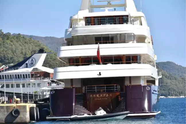 Ürdün Kralı'nın Ultra Lüks Yatı Marmaris'te
