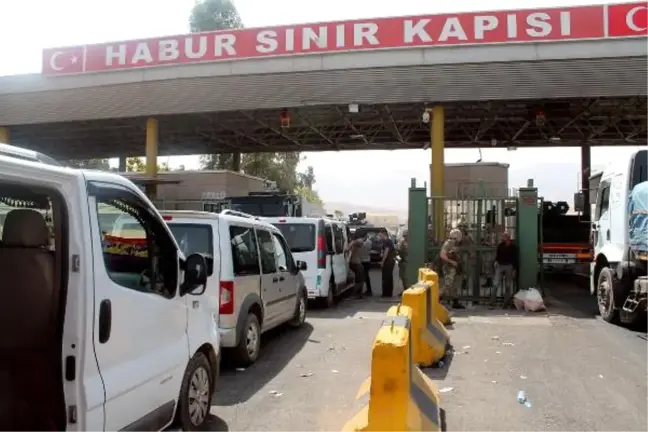 Habur'da Taksi Şoförlerinin Tepkisi Üzerine Geçiş Kısıtlaması Kalktı