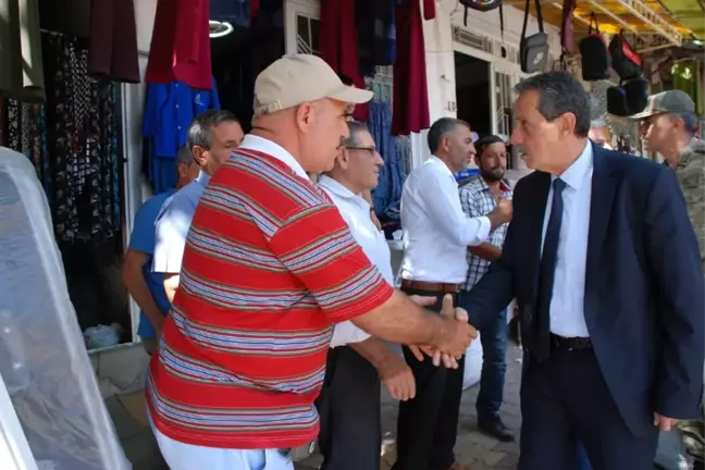 Vali Nurullah Naci Kalkancı, Gerger'de İncelemede Bulundu