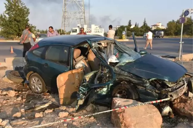 Antalya'da Kaza: 1 Ölü, 2 Yaralı