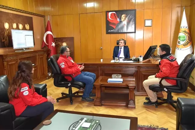Akut'tan Orman Bölge Müdürlüğüne Destek Ziyareti