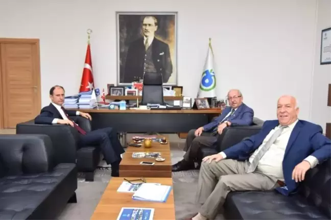Albayrak, Kaymakam Zehin ve Başkan Uyan'ı Ağırladı