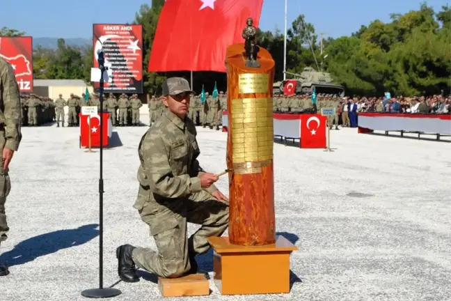 Burdur'da Bin 280 Piyade Er Yemin Etti
