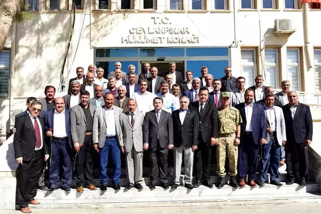 Ceylanpınar'da Muhtarlar Günü Törenle Kutlandı