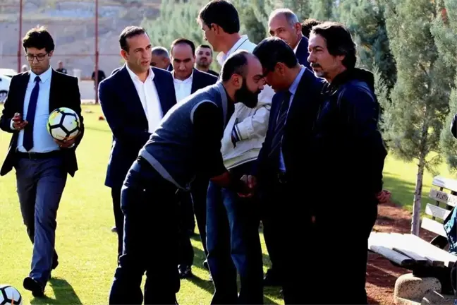 Eski Başkan Mumcu ve Yönetiminden Maç Öncesi Destek Ziyareti