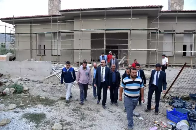 Başkan Altay Yapımı Devam Eden Tepekent Sosyal Tesisini İnceledi