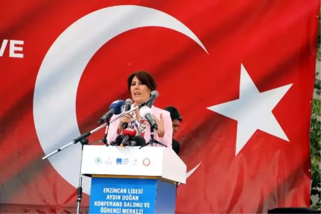 Erzincan Lisesi 'Aydın Doğan Öğrenci Merkezi ve Konsferans Salonu' Açıldı