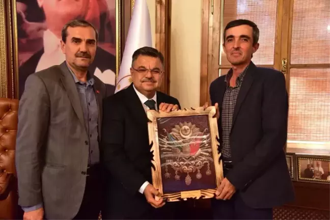 AK Parti İlçe Teşkilatlarından Başkan Yağcı'ya Ziyaret