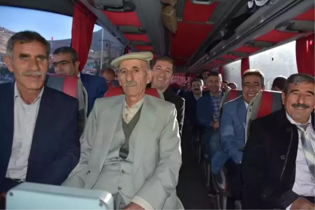 Derik'teki 56 Muhtar, İstanbul, Çanakkale ve Edirne Gezisine Çıktı