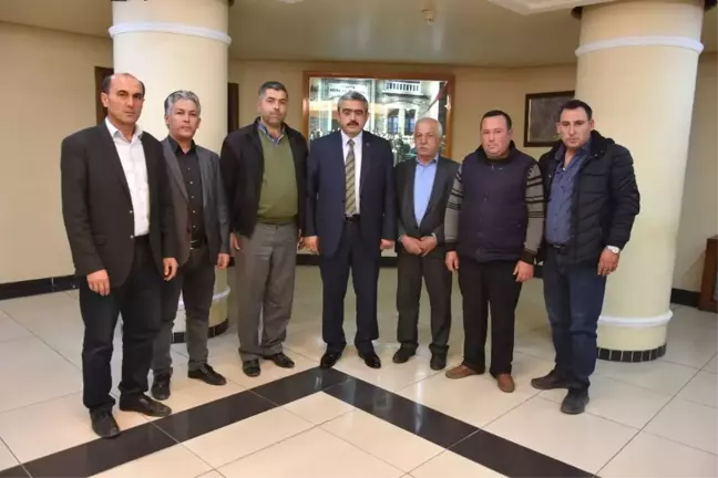 Bozyurt Deve Güreşi Komitesinden Başkan Alıcık'a Ziyaret