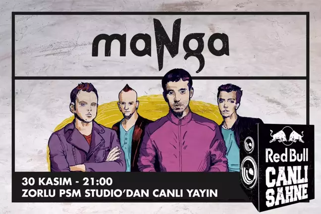 Red Bull Canlı Sahne'de Manga Rüzgârı