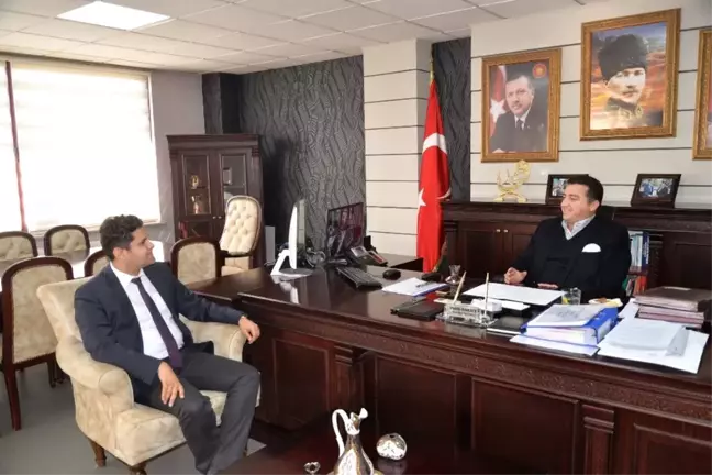 İl Sağlık Müdürü ve Bozüyük Devlet Hastanesi Başhekimi Başkan Bakıcı'yı Ziyaret Etti